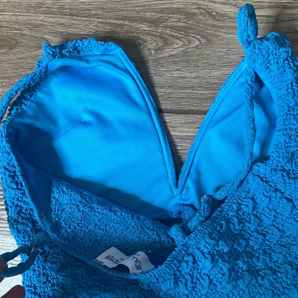 Rolla Coaster Small Blue Bodycon Dress - Picture 4 of 6